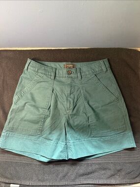 Banana Republic Green Authentic Chino Cotton Shorts